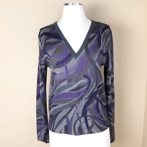 Altea Italian merino virgin wool sweater M